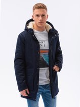 Winterjas - Heren - Ombre - Navy - C517-2