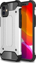 Mobiq Extra Beschermend Armor Hoesje iPhone 13 Mini - Schokbestendig beschermhoesje iPhone 13 Mini 5.4 - Stootvast met TPU en Polycarbonaat - Backcover case met hard back voor Appl