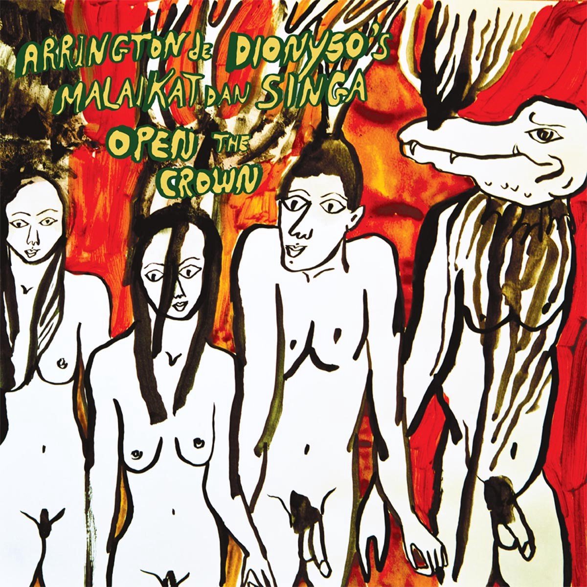 Arrington de Dionyso's Malaikat Dan Singa - Open The Crown (CD)