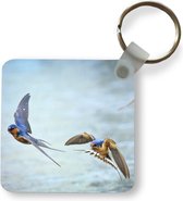 Porte-clés - Hirondelles - Water - Blauw - Plastique