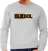 Oliebol foute Oud en Nieuw sweater - blauw - heren - Jaarwisseling outfit S