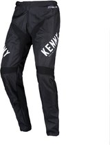 Kenny Kids Elite BMX Pants white black BMX- en Crossbroek - Maat: 20