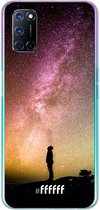 6F hoesje - geschikt voor OPPO A72 -  Transparant TPU Case - Watching the Stars #ffffff