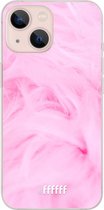 6F hoesje - geschikt voor iPhone 13 Mini -  Transparant TPU Case - Cotton Candy #ffffff