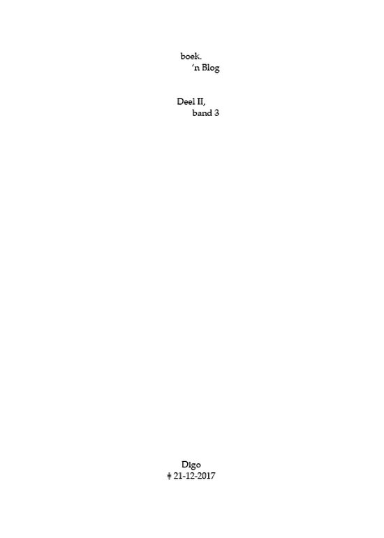 boek.-’n Blog, deel II 3 - boek.-’n Blog, deel II, band  ... - cover