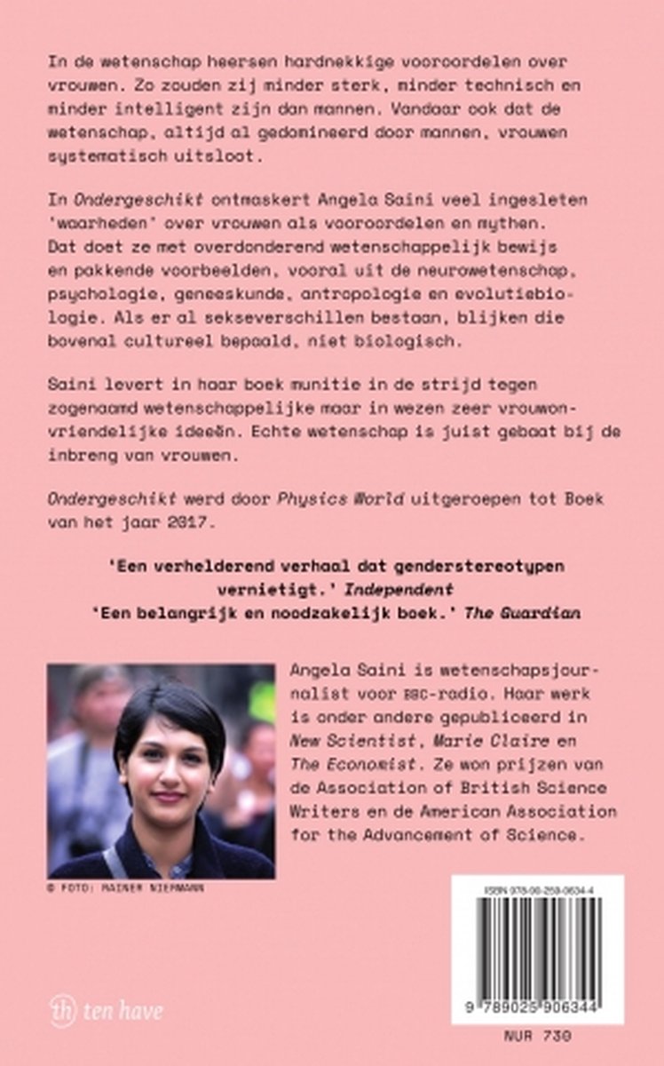 Ondergeschikt - back cover