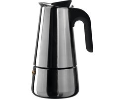 Leonardo Percolator Caffe Per Me Zwart 4 Kops