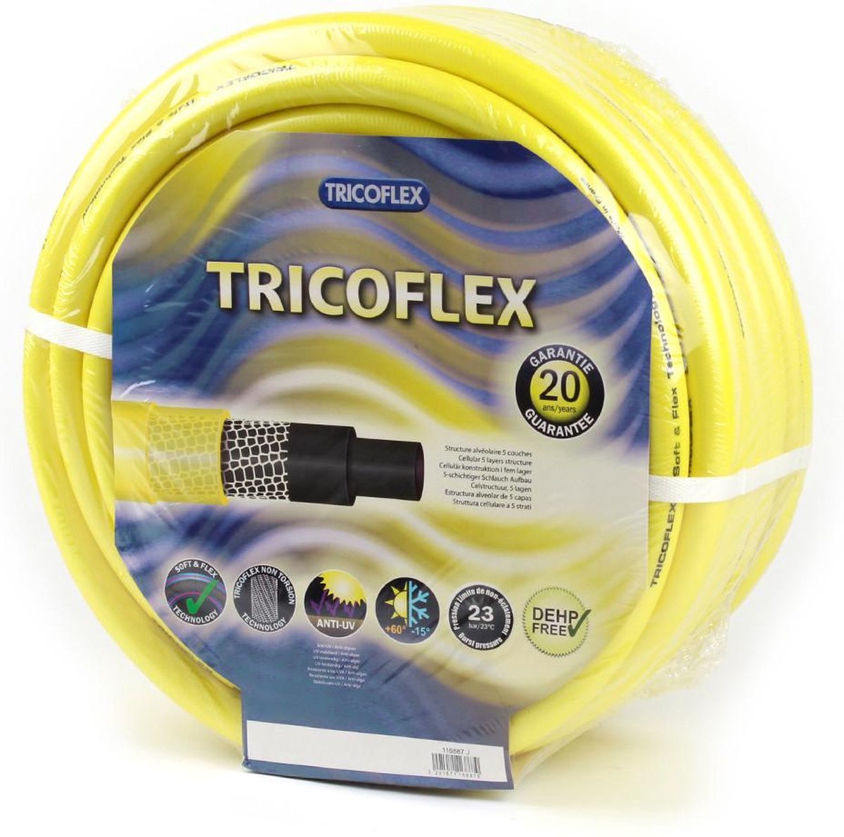 Tricoflex - flexibele Waterslang - Tuinslang - 1 (25mm x 32,5mm) - 50m