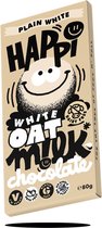 Happi Oat milk chocoladereep - Plain white - 80g