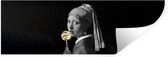 Muurstickers - Sticker Folie - Meisje met de parel - Vermeer - Lolly - 60x20 cm - Plakfolie - Muurstickers Kinderkamer - Zelfklevend Behang - Zelfklevend behangpapier - Stickerfolie