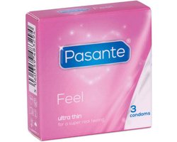 Pasante Feel Condooms - 3 stuks