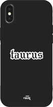 iPhone X/XS Case - Taurus Black - iPhone Zodiac Case