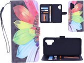 Samsung Galaxy A32 5G Bookcase hoesje met print - Flower 3D