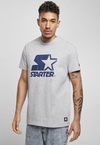 Starter Heren Tshirt -S- Starter Logo Grijs