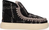 Mou Eskimo Sneaker Vachtlaarzen -  Warme Laarzen - Dames - Zwart - Maat 40