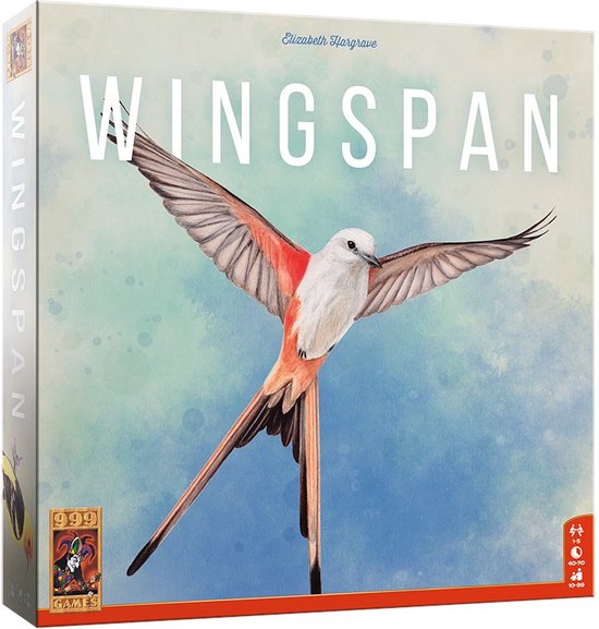 Gezelschapsspel: Wingspan Bordspel, uitgegeven door 999 Games