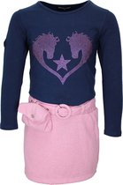 Babes & Binkies Setje Lovehorse roze Kids Roze, Blauw - Maat 110/116