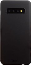 Nudient Thin Case V2 Back Cover Hoesje Geschikt voor Samsung Galaxy S10 Plus Zwart