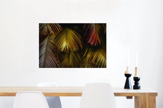 Affiche Jungle - Feuilles - Or - 90x60 cm