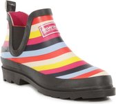 Regatta Lady Harper Gevoerde Regenlaarzen Tot De Enkels - Outdoorlaarzen - Vrouwen - Blauw Rood Geel Wit