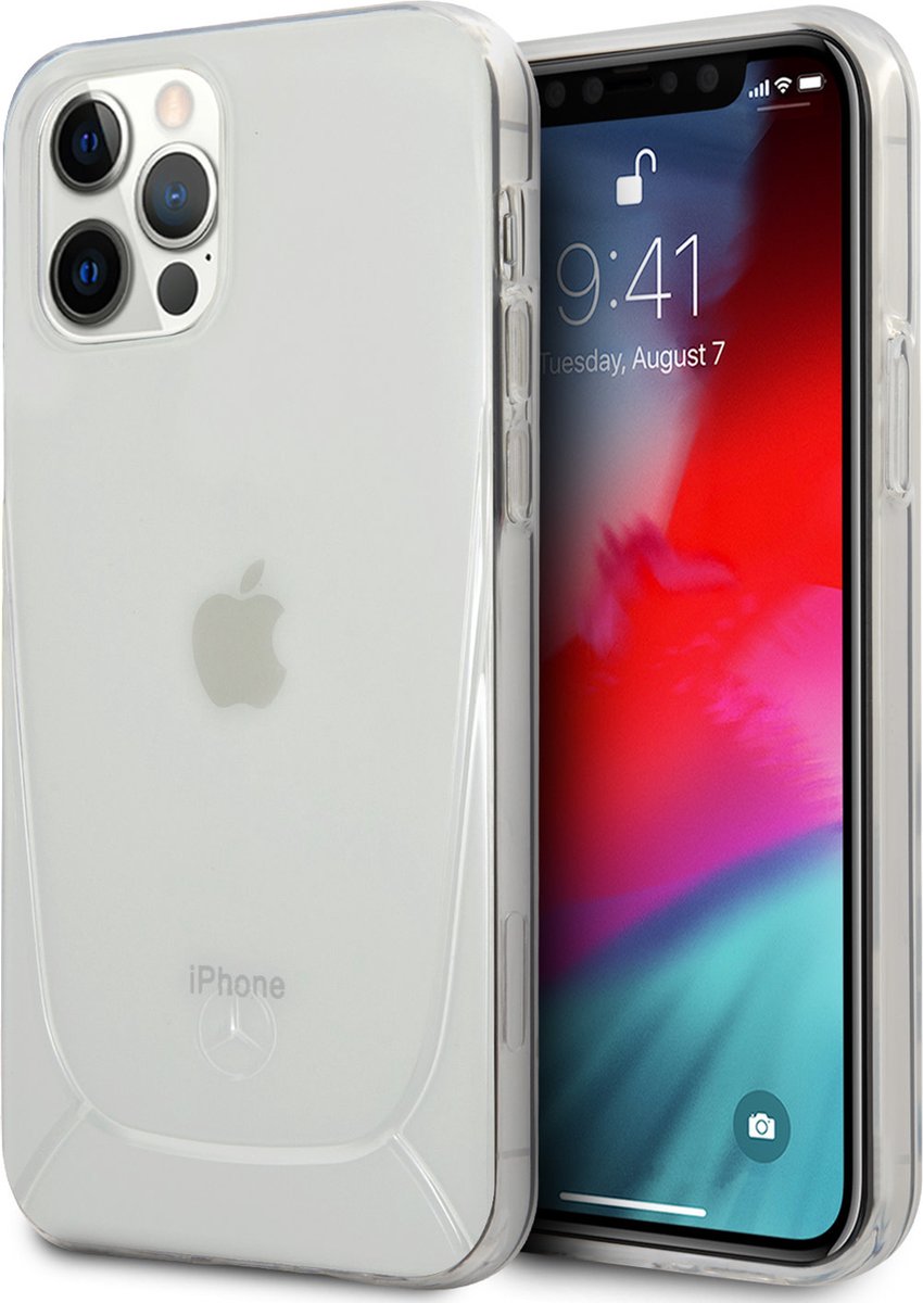 Transparant hoesje van Mercedes-Benz - Backcover - iPhone 12 Pro Max - Hard Case