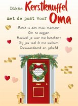 Kaart - Kerst - Intense - Dikke kerstknuffel oma - KIR07-A