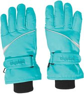 Playshoes - Winter gloves with velcro for kids - Turquoise - maat 4 (18cm) 6-8 years