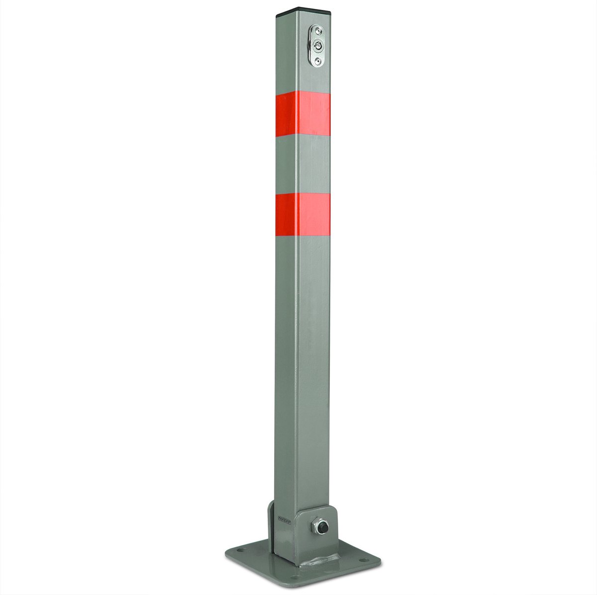 thumbnail: MONZANA Parkeerbeugel Set Van 2 - Neerklapbare Afzetpaal Met Hangslot