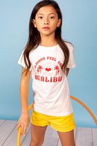 DEELUXE T-shirt met korte mouwen en print FEELGOOD Off White