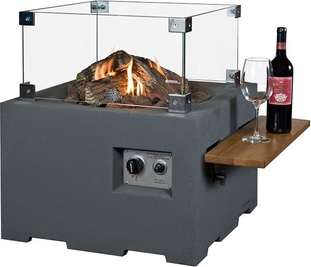 Happy Cocooning Cocoon Table Small Square - Fire Table - Anthracite