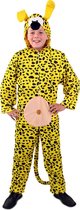 PartyXplosion - Marsupilami Aardig Beest Strip Kind Kostuum - Geel - Maat 128 - Carnavalskleding - Verkleedkleding