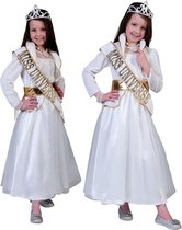 Kostuum Miss Universe - Verkleedkleding - Maat 140