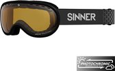 Sinner Vorlage Photochromic Skibril - Zwart | Categorie 1-3