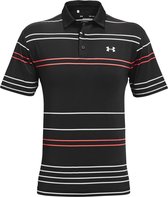 Under Armour Playoff Polo 2.0-Zwart / Rood maat: XS    heren