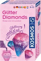 sieraden maken Glitter Diamonds meisjes papier roze