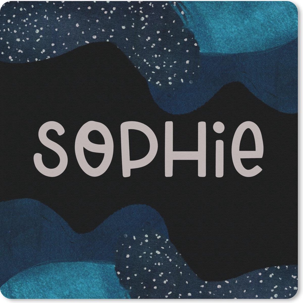 Muismat 30x30 cm - Mousepad Sophie - Pastel - Meisje - Muismatten