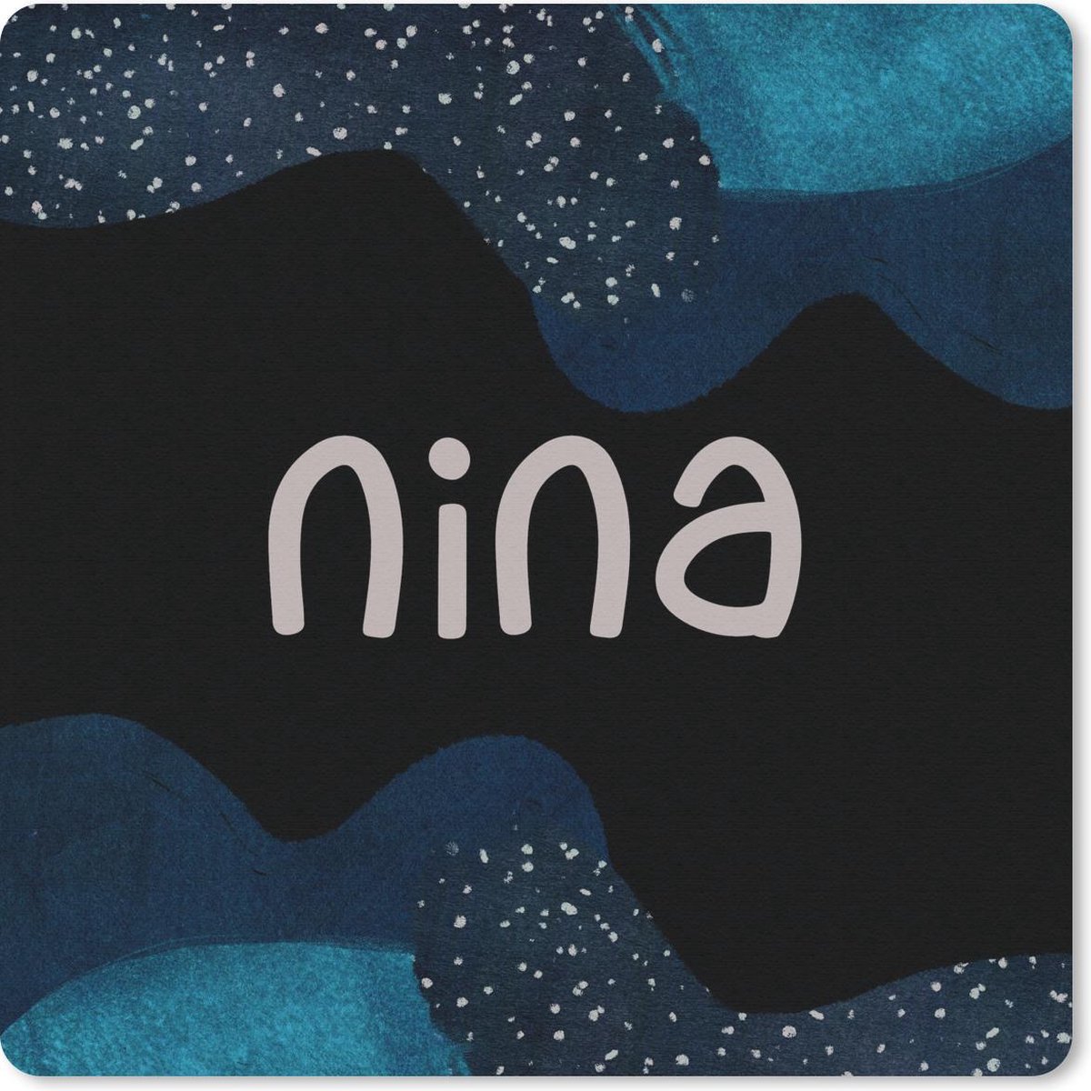 Muismat 30x30 cm - Mousepad Nina - Pastel - Meisje - Muismatten