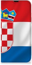 Leuk Hoesje iPhone 13 Pro Max Smart Cover Kroatische Vlag