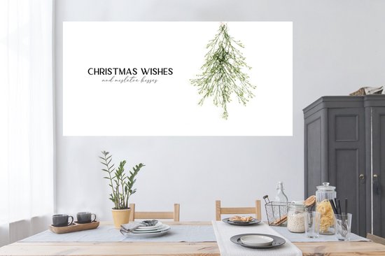 Stickers muraux - Film autocollant - Noël - Décoration - Sapin de Noël - 160x80 cm - Film adhésif - Stickers muraux Chambre d'enfant - Papier peint autocollant - Papier peint autocollant - Film autocollant