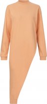 zoe karssen - dames -  fenita a-symmetrische sweatjurk -  champagne - xs