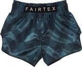 Fairtex BS1902 Stealth Muay Thai Shorts - grijs - maat S