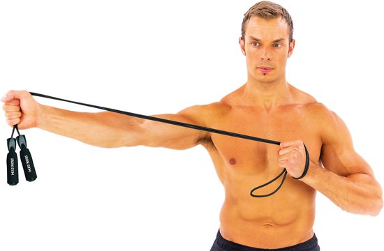 Iron Gym Speed Rope Nylon Black - Corde à sauter - Accessoire fitness | bol