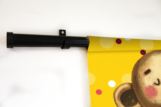 Tapisserie - Toile murale - Anniversaire - Singe - Animaux - 150x100 cm - Tapisserie