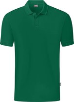 Jako Organic Polo Heren - Groen