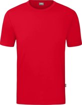 Jako Organic Stretch-T-Shirt Dames - Rood