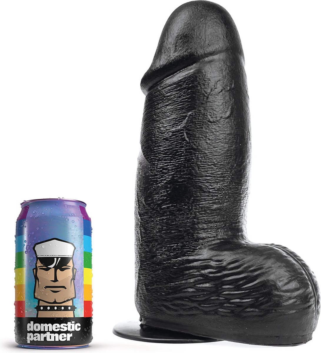 Goedkoopste Domestic Partner - Dildo Hans - XL - Zwart