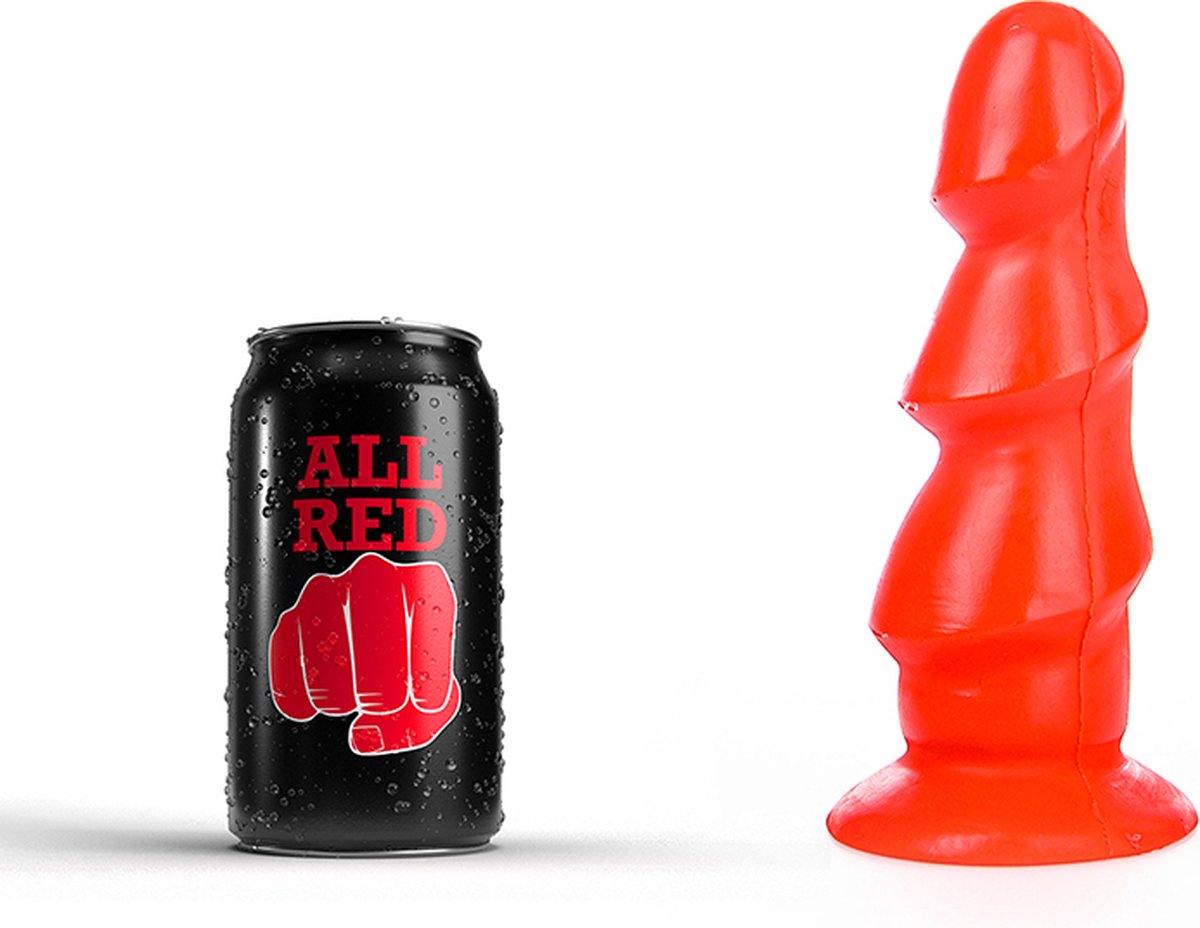 Goedkoopste All Red Dildo 17 x 5 cm - rood