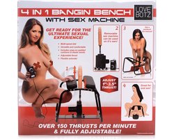 Bangin Bench 4-in-1 Sex Machine