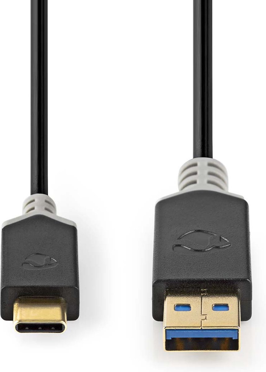 NEDIS CCBW61600AT10 USB-kabel 1,00 m Antraciet