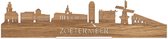 Standing Skyline Zoetermeer Eikenhout - 60 cm - Woondecoratie design - Decoratie om neer te zetten - WoodWideCities